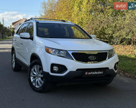 Белый Киа Соренто, объемом двигателя 2.2 л и пробегом 197 тыс. км за 13200 $, фото 1 на Automoto.ua