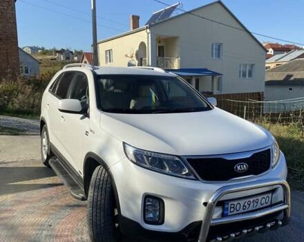 Белый Киа Соренто, объемом двигателя 2.4 л и пробегом 115 тыс. км за 14700 $, фото 1 на Automoto.ua