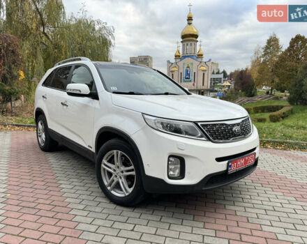 Белый Киа Соренто, объемом двигателя 2.2 л и пробегом 190 тыс. км за 16900 $, фото 1 на Automoto.ua