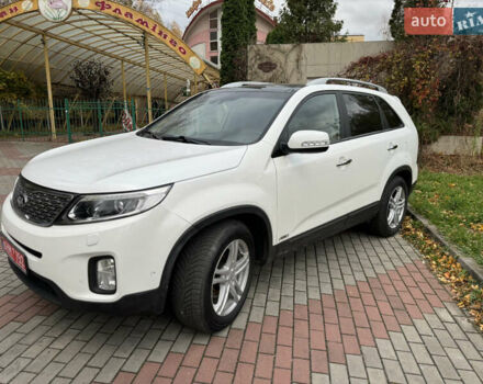 Белый Киа Соренто, объемом двигателя 2.2 л и пробегом 190 тыс. км за 16900 $, фото 2 на Automoto.ua