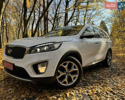 Белый Киа Соренто, объемом двигателя 2.2 л и пробегом 183 тыс. км за 23600 $, фото 2 на Automoto.ua