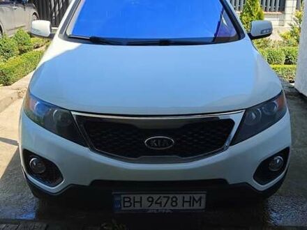 Белый Киа Соренто, объемом двигателя 2.2 л и пробегом 145 тыс. км за 12500 $, фото 1 на Automoto.ua