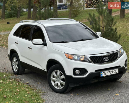 Белый Киа Соренто, объемом двигателя 2.2 л и пробегом 219 тыс. км за 13350 $, фото 1 на Automoto.ua