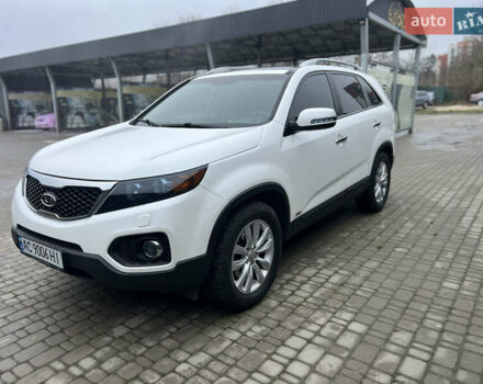 Белый Киа Соренто, объемом двигателя 2.2 л и пробегом 212 тыс. км за 13800 $, фото 1 на Automoto.ua