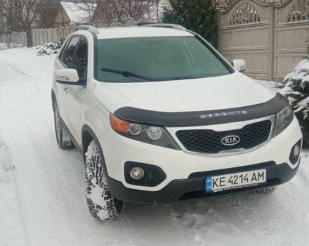 Белый Киа Соренто, объемом двигателя 2.2 л и пробегом 140 тыс. км за 9500 $, фото 1 на Automoto.ua