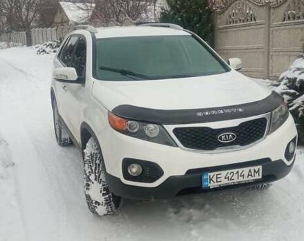 Белый Киа Соренто, объемом двигателя 2.2 л и пробегом 140 тыс. км за 9500 $, фото 1 на Automoto.ua