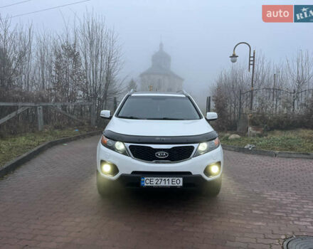 Белый Киа Соренто, объемом двигателя 2.2 л и пробегом 220 тыс. км за 13650 $, фото 1 на Automoto.ua