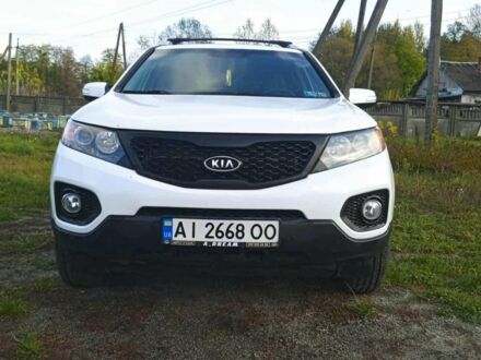 Белый Киа Соренто, объемом двигателя 2.4 л и пробегом 173 тыс. км за 11000 $, фото 1 на Automoto.ua