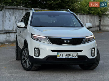 Белый Киа Соренто, объемом двигателя 2.2 л и пробегом 207 тыс. км за 16900 $, фото 1 на Automoto.ua