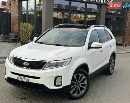 Белый Киа Соренто, объемом двигателя 2.2 л и пробегом 214 тыс. км за 16900 $, фото 1 на Automoto.ua