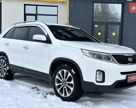 Білий Кіа Соренто, об'ємом двигуна 2 л та пробігом 145 тис. км за 15700 $, фото 1 на Automoto.ua