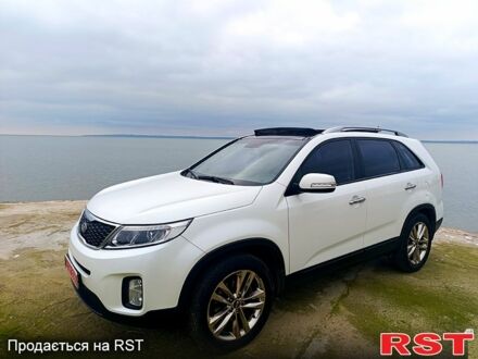 Белый Киа Соренто, объемом двигателя 2 л и пробегом 214 тыс. км за 16800 $, фото 1 на Automoto.ua
