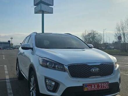 Белый Киа Соренто, объемом двигателя 2.2 л и пробегом 216 тыс. км за 19450 $, фото 1 на Automoto.ua