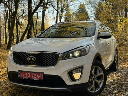 Белый Киа Соренто, объемом двигателя 2.2 л и пробегом 183 тыс. км за 23600 $, фото 1 на Automoto.ua