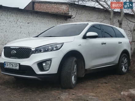 Білий Кіа Соренто, об'ємом двигуна 2 л та пробігом 190 тис. км за 20500 $, фото 1 на Automoto.ua