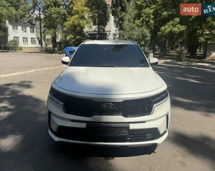 Белый Киа Соренто, объемом двигателя 2.2 л и пробегом 105 тыс. км за 32800 $, фото 1 на Automoto.ua