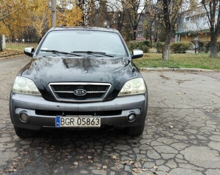 Черный Киа Соренто, объемом двигателя 2.5 л и пробегом 300 тыс. км за 3300 $, фото 1 на Automoto.ua