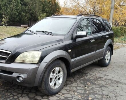 Черный Киа Соренто, объемом двигателя 2.5 л и пробегом 300 тыс. км за 3300 $, фото 3 на Automoto.ua