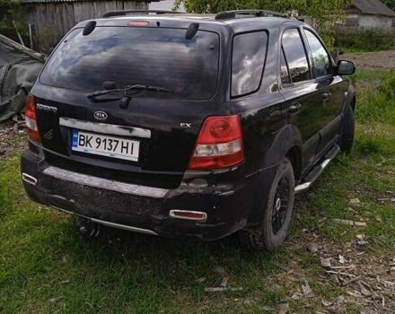 Черный Киа Соренто, объемом двигателя 2.5 л и пробегом 180 тыс. км за 5200 $, фото 2 на Automoto.ua