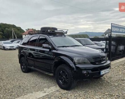 Черный Киа Соренто, объемом двигателя 2.5 л и пробегом 340 тыс. км за 5850 $, фото 4 на Automoto.ua
