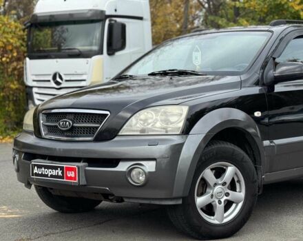 Черный Киа Соренто, объемом двигателя 2.5 л и пробегом 303 тыс. км за 6990 $, фото 2 на Automoto.ua