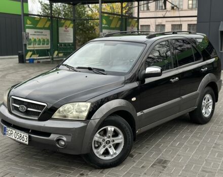Черный Киа Соренто, объемом двигателя 2.5 л и пробегом 218 тыс. км за 4500 $, фото 3 на Automoto.ua