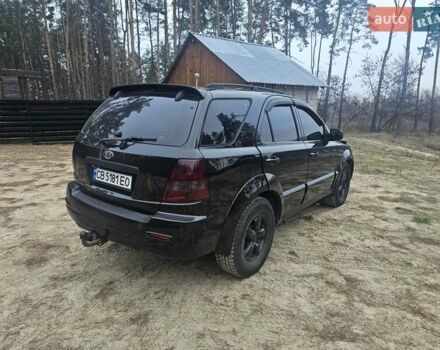 Черный Киа Соренто, объемом двигателя 2.5 л и пробегом 250 тыс. км за 5200 $, фото 5 на Automoto.ua