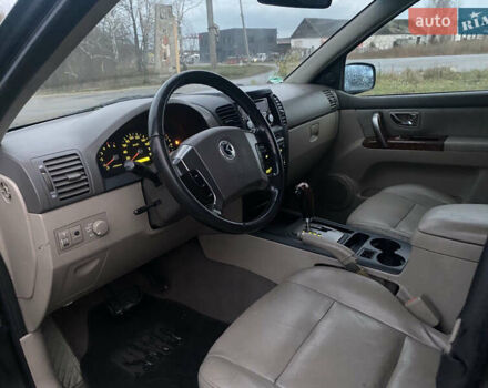 Черный Киа Соренто, объемом двигателя 2.5 л и пробегом 250 тыс. км за 4150 $, фото 14 на Automoto.ua