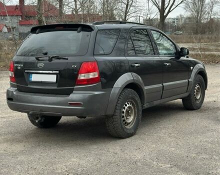 Черный Киа Соренто, объемом двигателя 2.5 л и пробегом 230 тыс. км за 3500 $, фото 4 на Automoto.ua