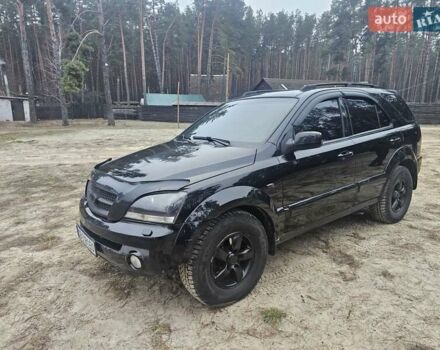 Черный Киа Соренто, объемом двигателя 2.5 л и пробегом 250 тыс. км за 5200 $, фото 6 на Automoto.ua