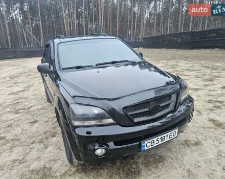 Черный Киа Соренто, объемом двигателя 2.5 л и пробегом 250 тыс. км за 5200 $, фото 12 на Automoto.ua