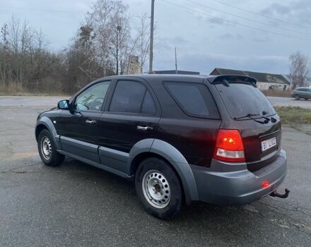 Черный Киа Соренто, объемом двигателя 2.5 л и пробегом 250 тыс. км за 4150 $, фото 4 на Automoto.ua