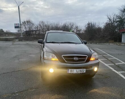 Черный Киа Соренто, объемом двигателя 2.5 л и пробегом 250 тыс. км за 4150 $, фото 10 на Automoto.ua