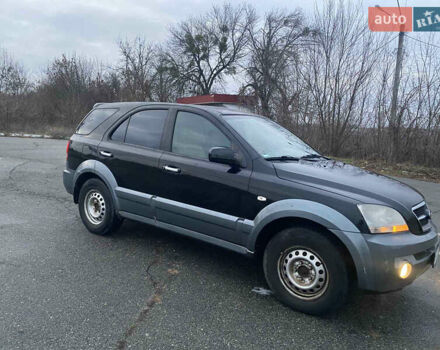 Черный Киа Соренто, объемом двигателя 2.5 л и пробегом 250 тыс. км за 4150 $, фото 10 на Automoto.ua