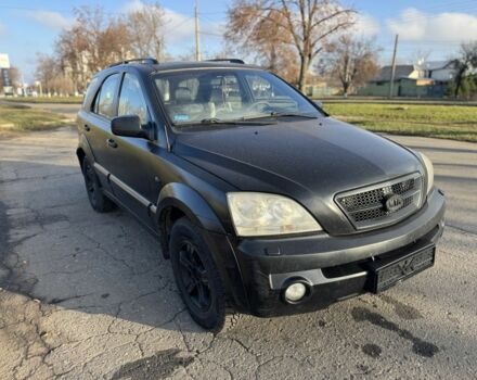 Черный Киа Соренто, объемом двигателя 2.5 л и пробегом 285 тыс. км за 3300 $, фото 1 на Automoto.ua