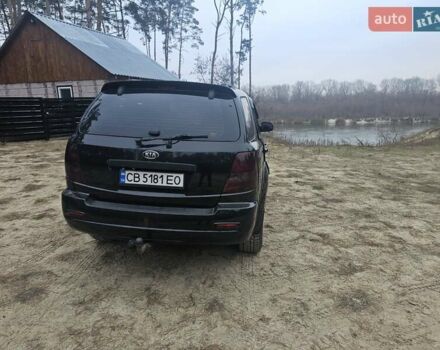 Черный Киа Соренто, объемом двигателя 2.5 л и пробегом 250 тыс. км за 5200 $, фото 10 на Automoto.ua
