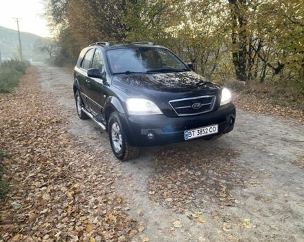 Черный Киа Соренто, объемом двигателя 2.5 л и пробегом 200 тыс. км за 7100 $, фото 6 на Automoto.ua