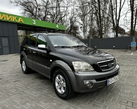 Черный Киа Соренто, объемом двигателя 2.5 л и пробегом 218 тыс. км за 4500 $, фото 4 на Automoto.ua