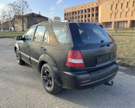 Черный Киа Соренто, объемом двигателя 2.5 л и пробегом 285 тыс. км за 3300 $, фото 3 на Automoto.ua