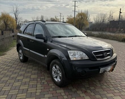 Черный Киа Соренто, объемом двигателя 2.5 л и пробегом 255 тыс. км за 3000 $, фото 2 на Automoto.ua