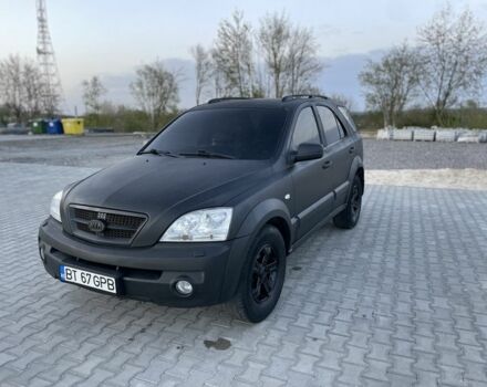 Черный Киа Соренто, объемом двигателя 2.5 л и пробегом 310 тыс. км за 3950 $, фото 1 на Automoto.ua