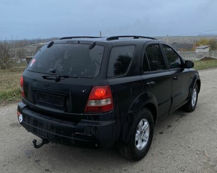 Черный Киа Соренто, объемом двигателя 2.5 л и пробегом 250 тыс. км за 3550 $, фото 4 на Automoto.ua