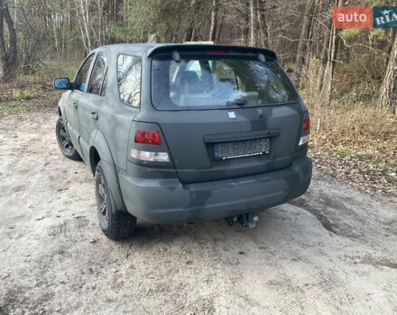 Черный Киа Соренто, объемом двигателя 2.5 л и пробегом 293 тыс. км за 3450 $, фото 4 на Automoto.ua