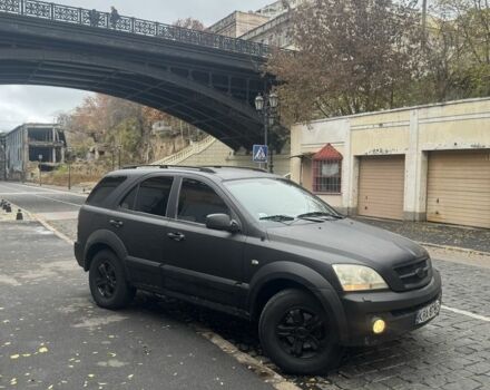 Чорний Кіа Соренто, об'ємом двигуна 2.5 л та пробігом 345 тис. км за 3600 $, фото 4 на Automoto.ua
