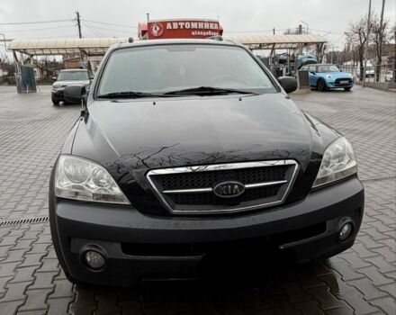 Черный Киа Соренто, объемом двигателя 2.5 л и пробегом 210 тыс. км за 4500 $, фото 1 на Automoto.ua