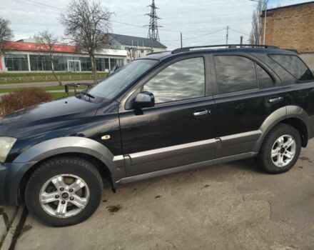 Черный Киа Соренто, объемом двигателя 2.5 л и пробегом 303 тыс. км за 3546 $, фото 1 на Automoto.ua