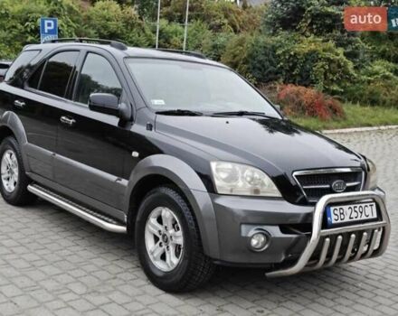 Черный Киа Соренто, объемом двигателя 2.5 л и пробегом 302 тыс. км за 4300 $, фото 4 на Automoto.ua