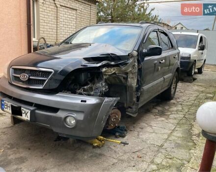 Черный Киа Соренто, объемом двигателя 2.5 л и пробегом 220 тыс. км за 4500 $, фото 1 на Automoto.ua