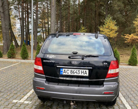 Черный Киа Соренто, объемом двигателя 2.4 л и пробегом 260 тыс. км за 5899 $, фото 1 на Automoto.ua