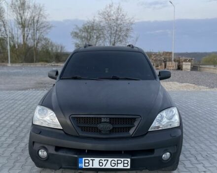 Чорний Кіа Соренто, об'ємом двигуна 2.5 л та пробігом 310 тис. км за 4200 $, фото 2 на Automoto.ua